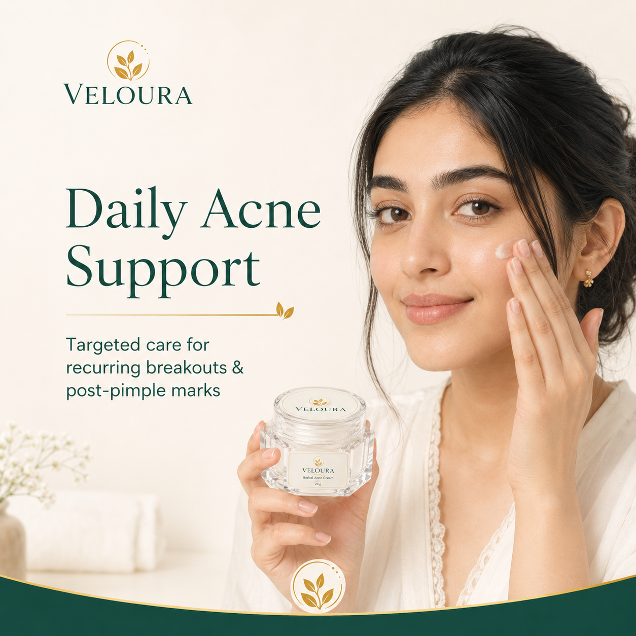 Veloura Herbal Acne Cream